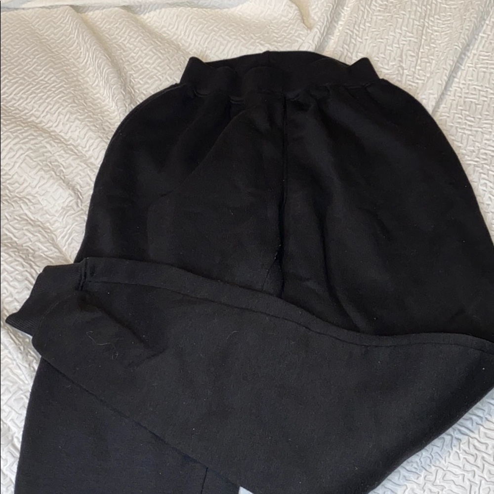 Black Jogger Sweatpants